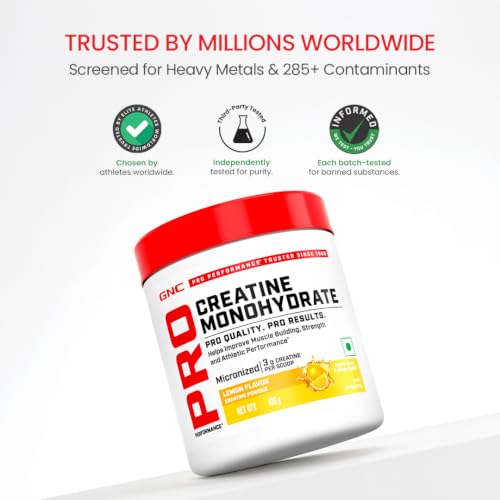 Image of GNC Creatine Monohydrate PRO Performance Powder | 3g, Micronized | 100g