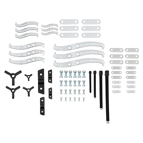 ACNAO Bearing Pullers, 2 and 3-Jaw Design Gear Hub Pulley Puller Bearing Separator with Carrying Box, Bearing Puller Gear Puller Suitable for Removing Gears, Hubs, Ball Seats, Bearings