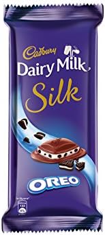 Cadbury New Silk Oreo, 60G (Pack of 2), Chocolate, 120 Gram