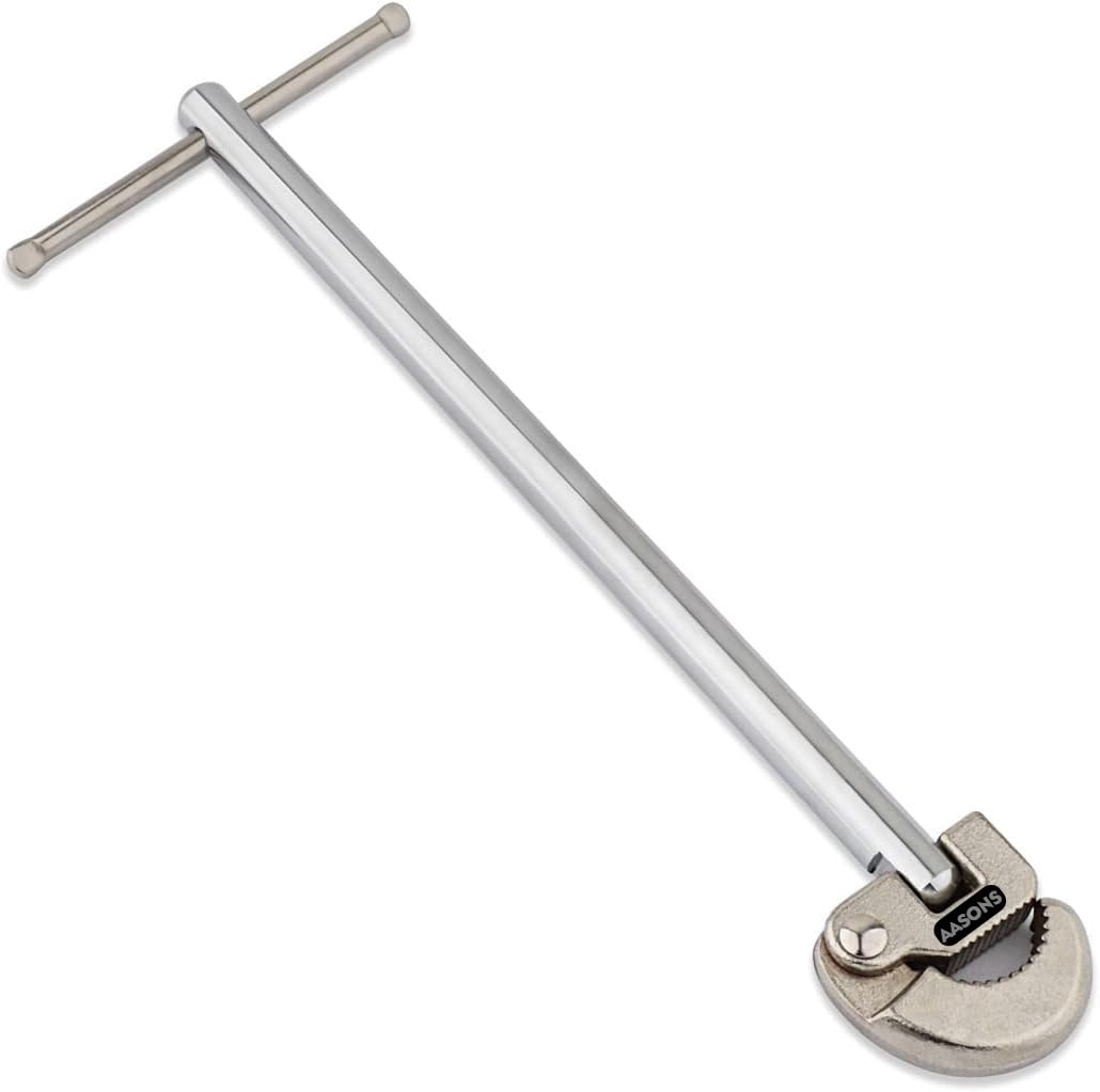 AASONS Adjustable Basin Wrench 10-32mm Sink Faucet Remover, Professional Heavy Duty Plumbers Basins Spanner Wrenches For Fixing Union and Back Nuts (B0D8JBB8SR) Amazon Price History, Amazon Price Tracker