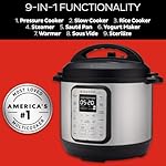 Instant Pot Duo Plus 9-in-1 Multicooker, Pressure Cooker, Slow Cook, Rice Maker, Steamer, Sauté, Yogurt, Warmer & Sterilizer, Includes App With Over 800 Recipes, Stainless Steel, 6 Quarts - Image 3