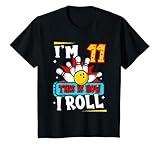 Photo Gallery bambino bowling motif 11 anni - piccola bowler 11° compleanno maglietta Photo Gallery bambino bowling motif 11 anni - piccola bowler 11° compleanno maglietta