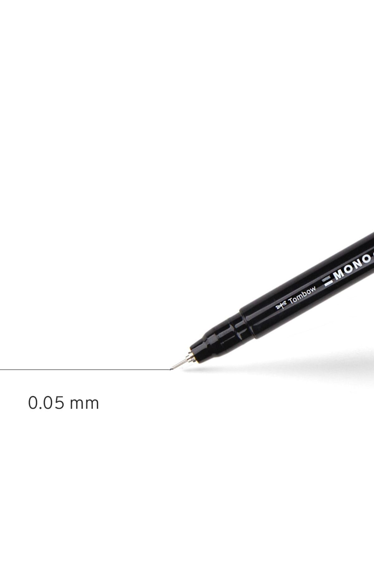 Tombow MONO Drawing Pen 005 0,20 mm Inchiostro Pigmentato Nero Fineliner