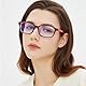 Suertree Myopia Brillen Leichte Kurzsichtigkeit Brille Mode Distanz Brille für Damen Herren Rot -1.5
