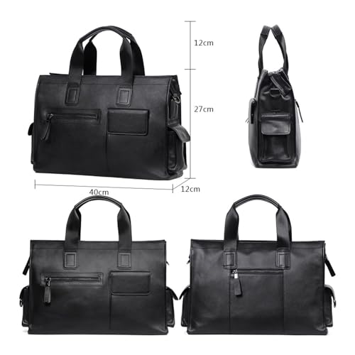 Fourre-tout en cuir véritable pour ne plus abîmer vos dossiers - 6