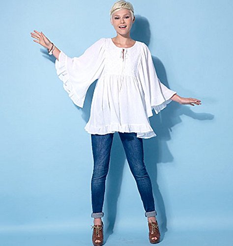 Mccall's Patterns M7325 Misses' Gathered Tops & Tunic, Zz (Large-X-Large-Xx-Large) #TOP5