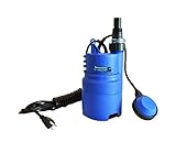 Professional EZ Travel Collection Submersible Drain Pump and 20' Water Hose, Sump Pump Kit for Pools, Hot Tubs, Water Tanks, Ponds, and More (1,580 GPH)