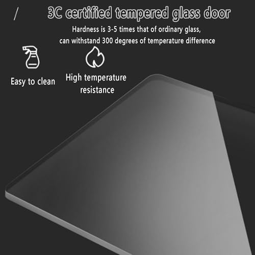 Armoire murale en teck à 3 niveaux : rangement vitré compact avec lumière