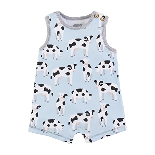Image of Mud Pie baby-girls Cow Romper