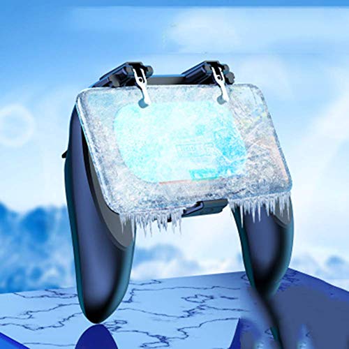 Alician H12 Mobile Gamepad ABS+Zinc Alloy with Semiconductor Cooling Shooting Game Artifact for Phones Built-in Battery Version - Thumbnail 3