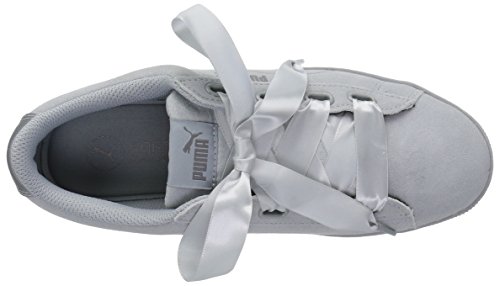 Puma Vikky Platform Ribbon S Leather Sneaker Women...