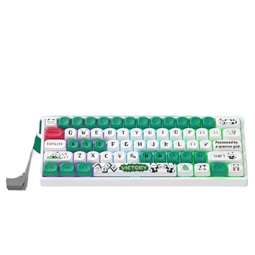 Win60/68he���C�L�[�L���b�v�t���̗L���@�B�L�[�{�[�hRGB�Q�[���I�t�B�X�p�J�X�^�}�C�Y(60HE Panda Mahjong)