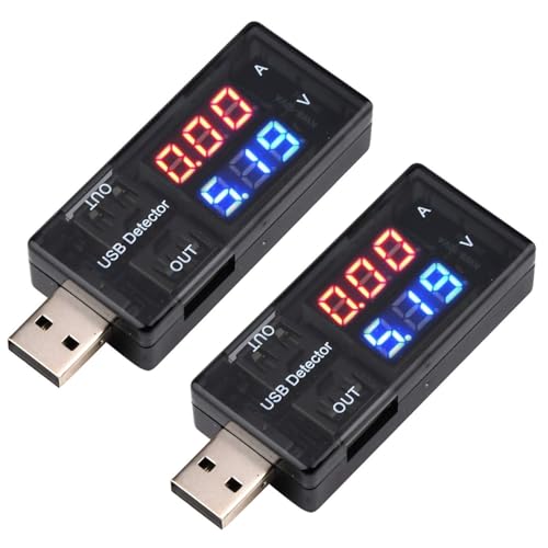 Fastsaw Testador USB medidor de voltagem testador de corrente USB Battery Checker USB C voltagem corrente volttímetro Amp Volt ammetro detector USB móvel testador USB cabo carregador detetor