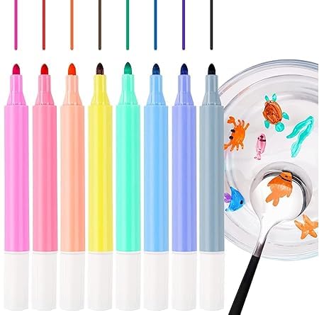 YBN Magic Doodle Making Water Erasable Markers Floating Ink Pen Set, Magical Water Painting Pens Whiteboard Marker for Kids, Children Art (Multicolor, 8 Count) (B0CT94YFJC) Amazon Price History, Amazon Price Tracker