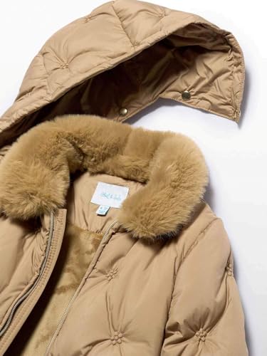 Abel & Lula Padded jacket for Girls Camel3