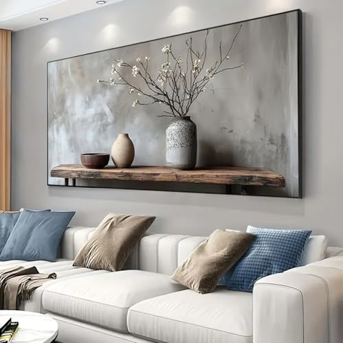 Toile Tranquillité et branche d'arbre pour ambiance zen de chambre