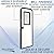 RecPro RV Rounded Entry Door with Screen & Lock | Tempered Glass | Rubber Seals (26" x 72")