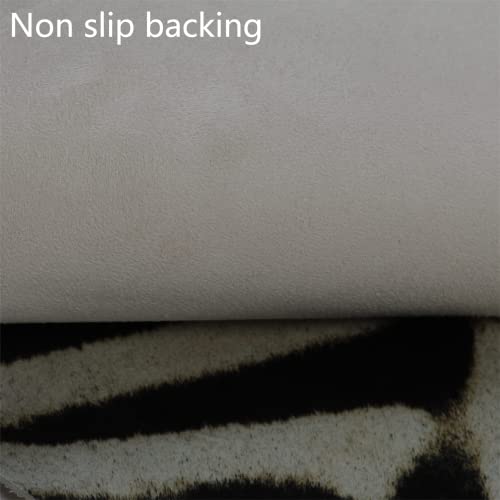 Faux Cowhide Rug Premium Cowhide Rug Zebra Rug 5.2 X4.6 Feet Rugs For Living Room Bedroom Dining Room Western Neutral Modern Rug Area Rugs Cow Print Rug Grey Rug Carpet #TOP2