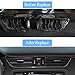 QOYGZ Car Dashboard Front Central Air Conditioner Outlet AC Vent Grille Assembly for Skoda Octavia 2015-2021 5E0820951CZLL