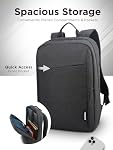 Lenovo Canada Laptop Backpack B210, 15.6-Inch Laptop and Tablet, Durable, Water-Repellent, Lightweight, Clean Design, Sleek for Travel, Business Casual or College, for Men or Women, GX40Q17225