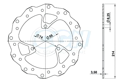 Ng 6591356X Disco Freno Peugeot - 2