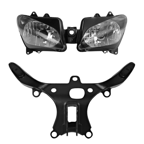 Phare moto YZF R1 2000 2001 optique de phare avant complet avec support de fixation