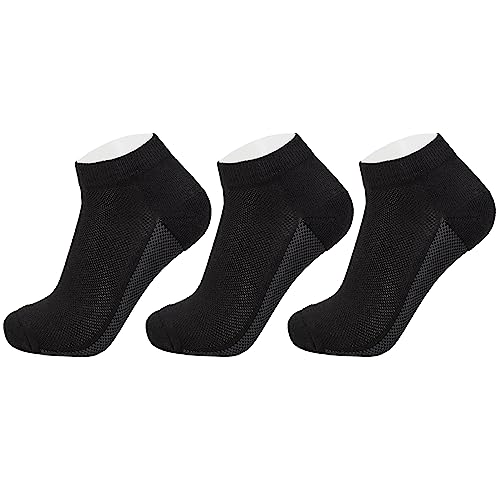 Alpine Swiss Mens Athletic Performance Low Cut Ankle Socks Breathable Cotton Multipack Socks