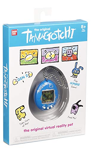 Image of Tamagotchi Electronic Game, Blue /Silver