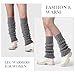 Pleneal Leg Warmers for Women - 1/2/3 Pairs Fashion Cable Knit Warm Leg Warmers 80s Accessories for Party Sports Yoga