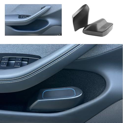 Image of for Tesla Model Y Trash Can Tesla Model 3 Trash Bin for 2018-2024 Tesla Small Car Trash Can for Driver & Passenger Front Side Door Mini Trash Garbage Bin w /Lid (Tesla Left & Right Side)