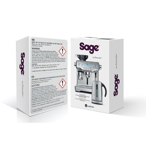 Sage - Descaler for Sage Coffee Machines and Kettles - Pack of 4