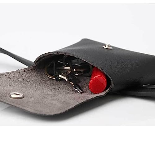 eYLun Women Grommet Leather Belt Punk Goth Chain Waist Belt for Jeans Dress Pants Mini Envelope Waist Bag4