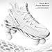 Men's Walking Running Shoes Blade Tennis Casual Fashion Sneakers Comfort Non Slip Sport Athletic Trainer White 12