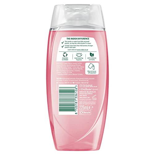 Gel douche Radox Mineral Therapy pamplemousse gingembre 225ml