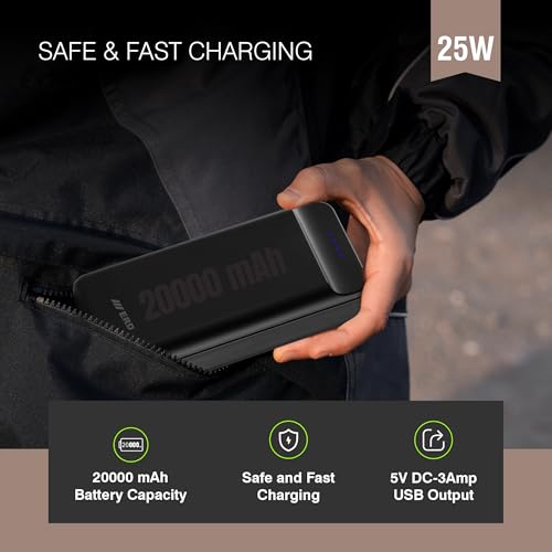 Image of ERD PB-140 Power Bank 20000 mAh (25W) (Black)