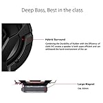 JVC CS-DF620 Car Speakers, 300 Watts of Power Per Pair, 150 Watts Each, 6.5 Inch, Full Range, 2 Way, Sold in Pairs, Black - Image 3