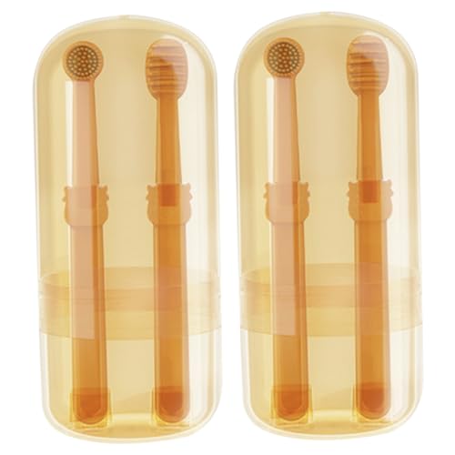 Mounttu Hundezahnbürste 4PCS Katzenzahnbürste Set