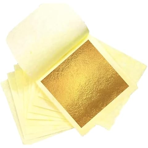 Edible 24k Gold Leaf Decoration Sheets Cover