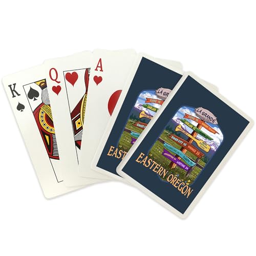 Baraja de Cartas Poker La Grande Oregon 52 Piezas miniatura 2