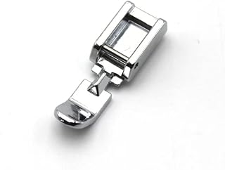 Zipper Foot Fits All Low Shank Snap-On Singer Brother Babylock Euro-Pro Janome Kenmore White