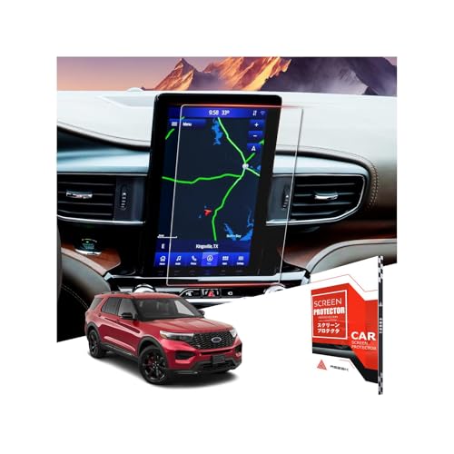 Film Écran Ford Explorer 2020-2024 en Verre Trempé Mil-Grade 9H+ Haute Résistance