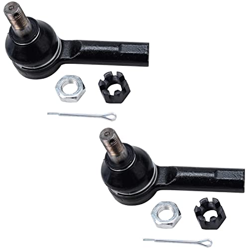 Image of Detroit Axle - 8pc Front End Control Arms Kit for 00-04 Nissan Xterra, 4 Lower & Upper Control Arms 2 Outer Tie Rod Ends 2 Sway Bars 2000 2001 2002 2003 2004 Replacement