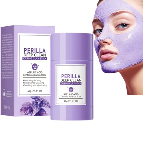Arcilla verde Mascarilla En Stick Té Verde, Mascarilla Purificante Con Arcilla Verde, Mascarillas Faciales De Arcilla, HidratacióN Y Control De Grasa, Para Piel Seca, Grasa Y Mixta Skin Care (B 1pc)