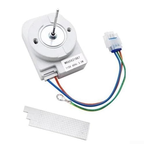 Motor de ventilador de refrigerador WR60X21887 115V compatible con WR60X10137 WR60X10054 y más para una refrigeración eficaz