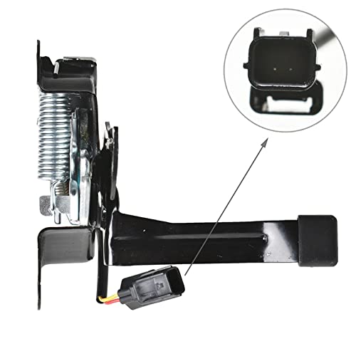 Image of LABLT Front Black Hood Latch Lock Actuator Release Unit Replacement for Honda Civic 2006 2007 2008 2009 2010 2011 74120SNAA21