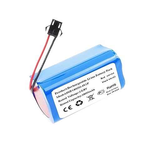Batterie 12.8V 1800mAh Pour Aspirateur Robot Lefant M210S - Lithium, Légère, Plug And Play, Autonomie Prolongée - 9