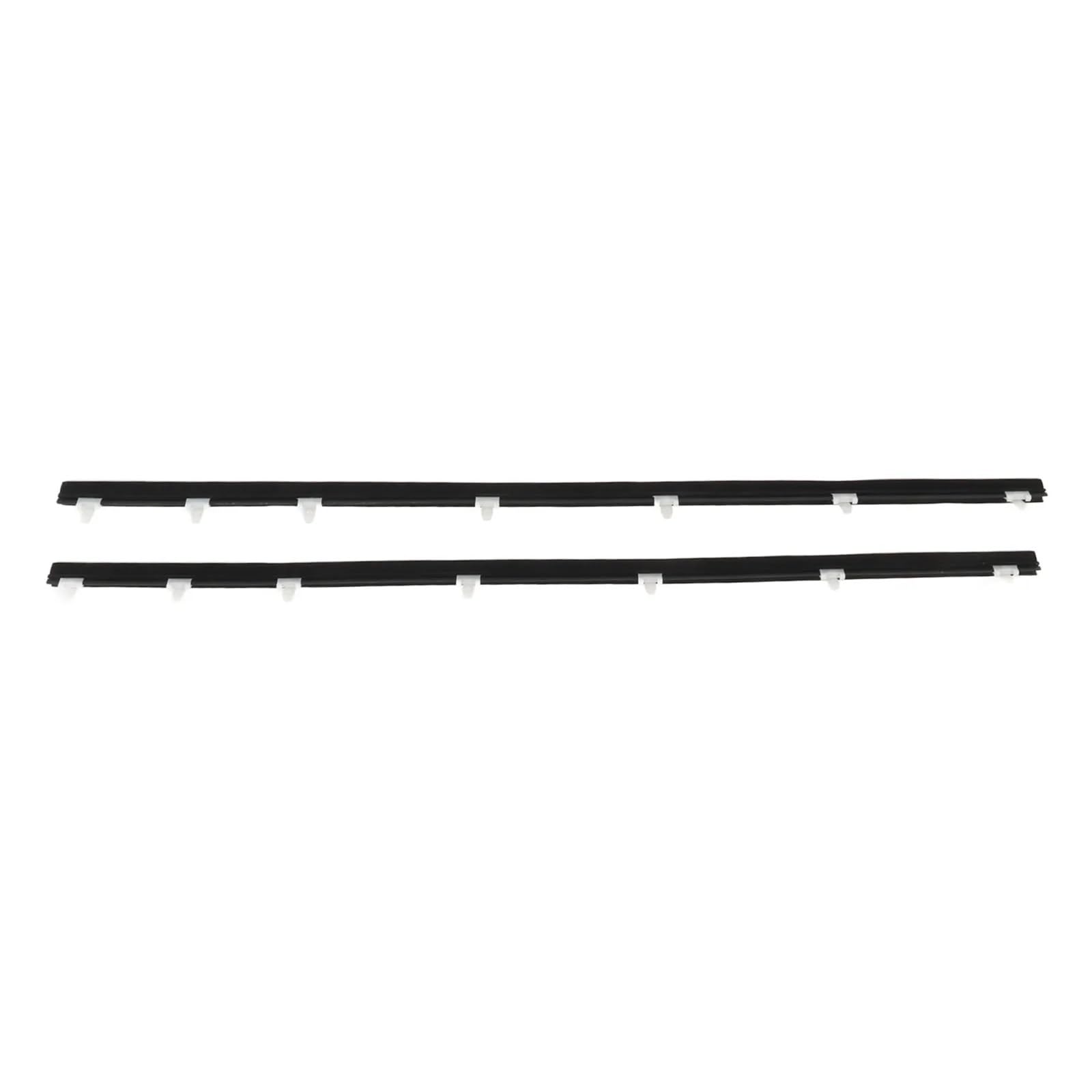Lkhjdbiy One Color Car Edge Fit For Landcruiser 70 Series 1 Pair Car Outer Door Window Moulding Trim Weatherstrip Seal Belt 68210 90K00a