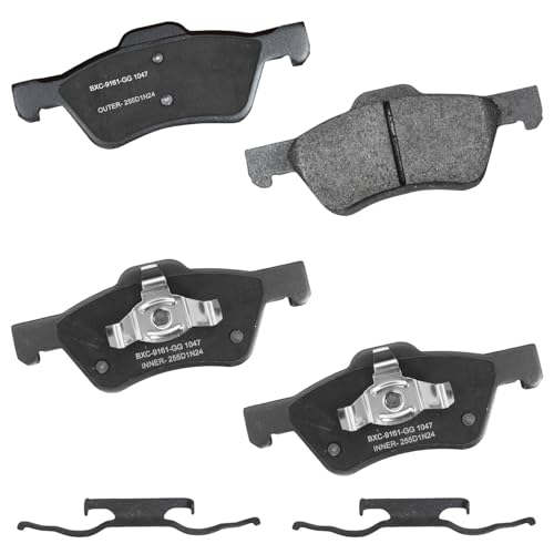 Image of Bendix Premium SBC1047 Ceramic Front Brake Pads for Ford Escape 2011-2005, Mazda Tribute 2006-2005, Tribute 2011-2008, Mercury Mariner 2011-2005 (select trims only)