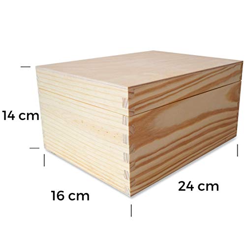 Creative Deco Boite Rangement en Bois pour CD et DVD | 16 x 24 x 14 cm | 3 Compartiments | avec Couvercle et Sans… - Les Beatles, Paul McCartney, John Lennon, RIngo Starr, George Harrison Creative Deco Boite Rangement en Bois pour CD et DVD | 16 x 24 x 14 cm | 3 Compartiments | avec Couvercle et Sans… – Image 5