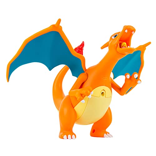 SUNNY, Pokémon, Figura De Luxo, Chama e Vôo do Charizard